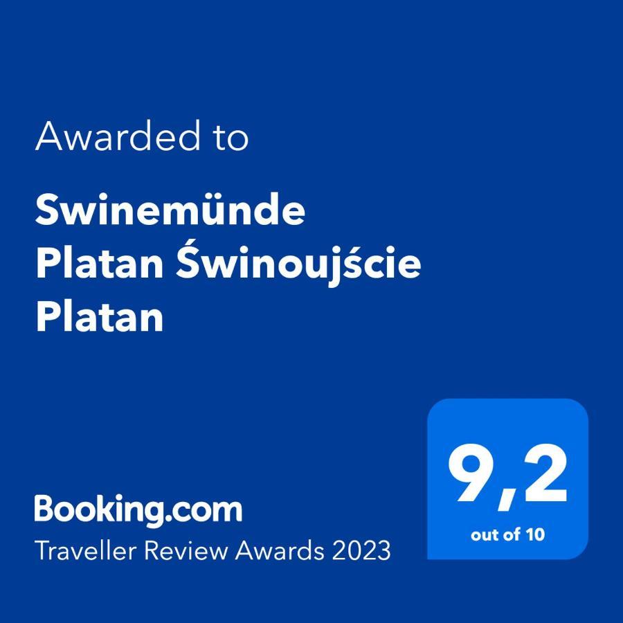 Swinemuende Platan Swinoujscie Platan Apartment Exterior photo